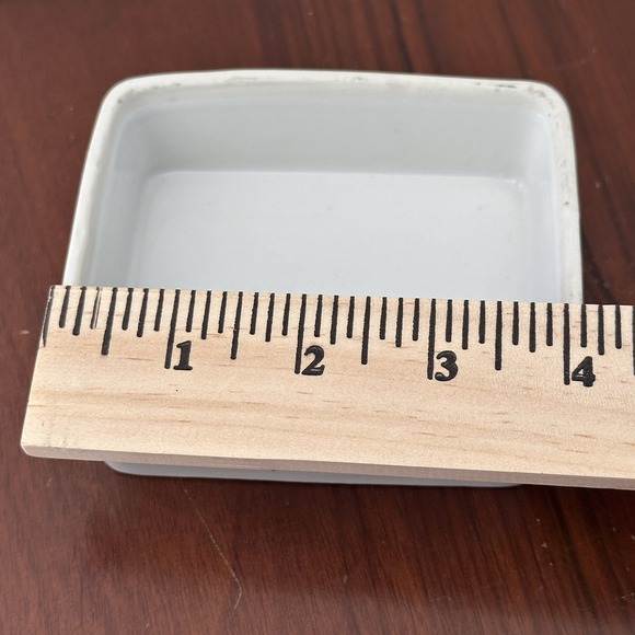 Vintage Porcelain Trinket Box 4" Flower Bird‎ Bamboo Tree Occupied Japan Signed - Picture 14 of 15